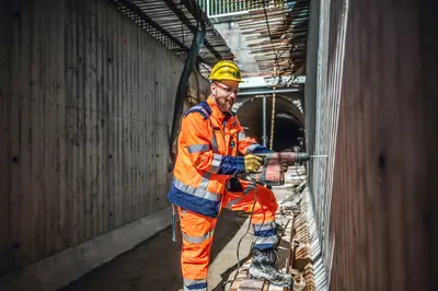 Der Durchfluss des Wassers musste zu jeder Zeit und bei allen Arbeiten gewehrleistet sein